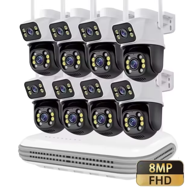 HIKWIFI 8 Channel Surveillance Cameras