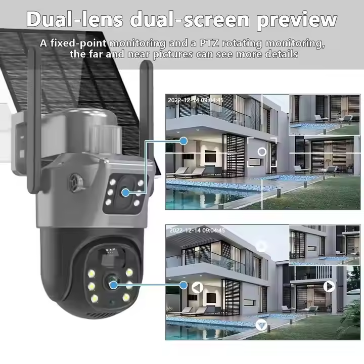 HIK-V380-vcs09 Solar Wifi Camera