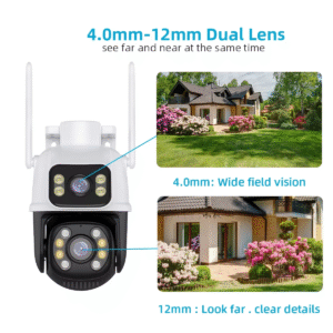  Dual Lens WiFi Security Camera