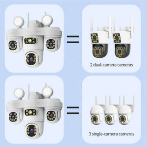 4G Solar Floodlight Camera