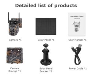 4G Solar Wild Trail Game Camera 630-20X