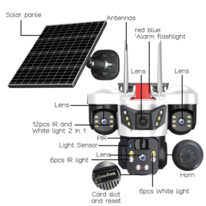 4G Solar camera