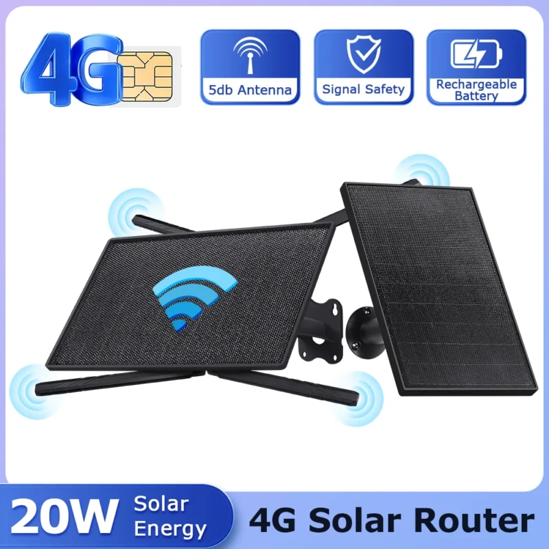 4G Solar Router